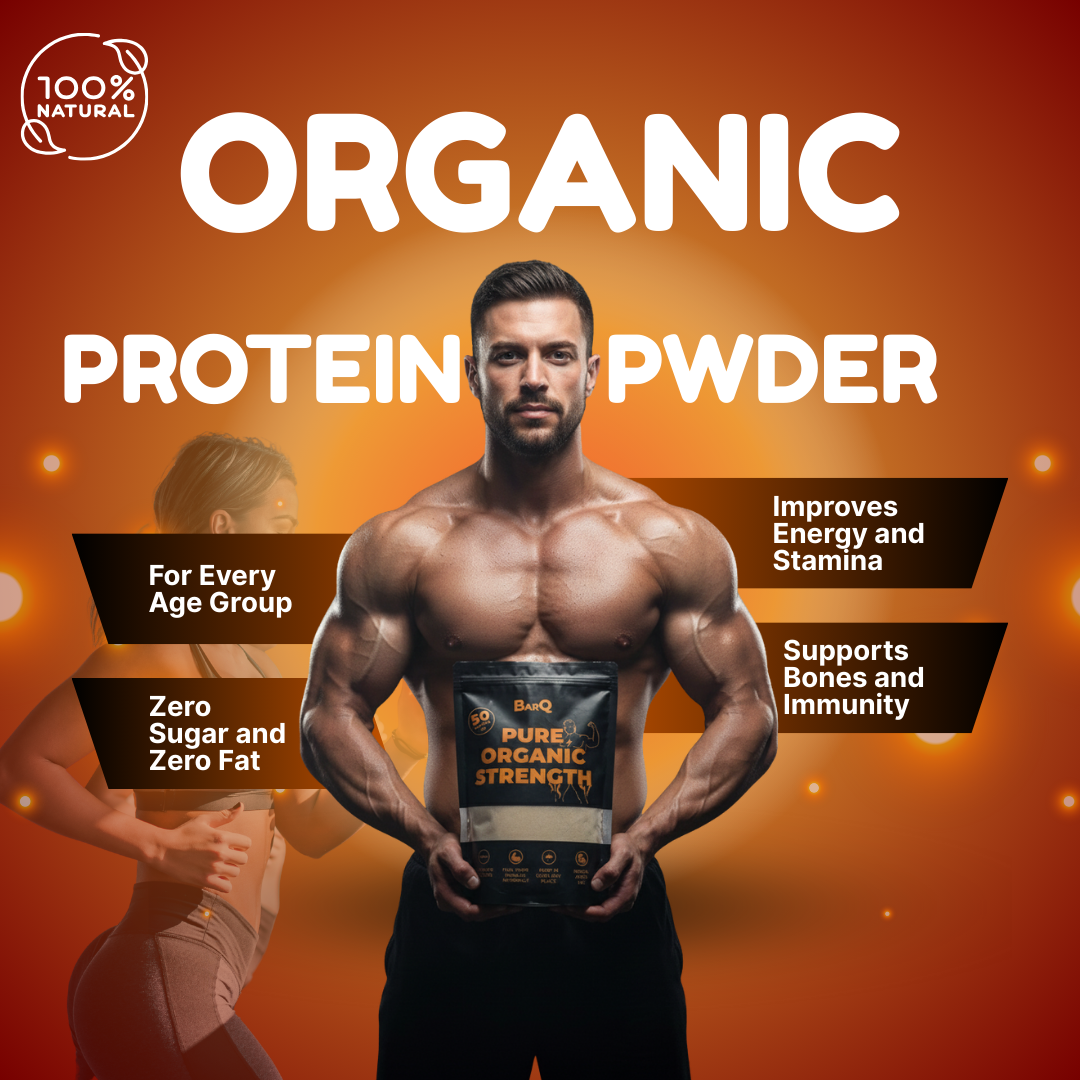BarQ Organic Protein Powder | دیسی پروٹین پاؤڈر